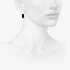 14k & onyx acorns