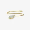 18k & oval ceylon moonstone pendant
