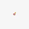 22k & oval faceted pink sapphire pendant, 1.12ct