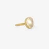 18k & oval fine moonstone ring