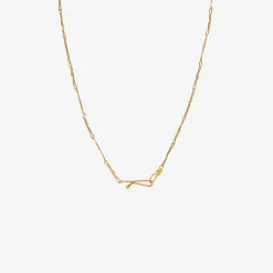 18k & oval persian turquoise echo necklace