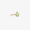 18k & pear-shaped australian opal ring, .5ct