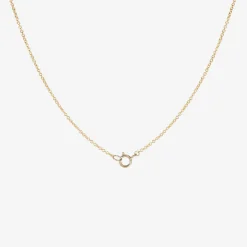 18k & platinum cosmic necklace with white diamond pavé