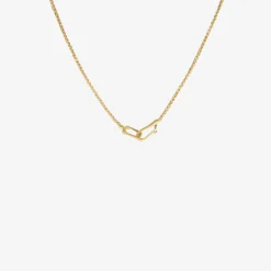 18k & rectangular rainbow moonstone pendant