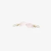 14k & rose quartz berries