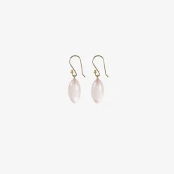 14k & rose quartz berries