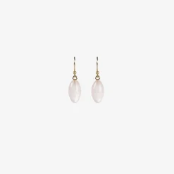 14k & rose quartz berries