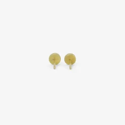18k & salt and pepper rose-cut diamond studs, .95ct