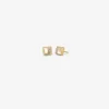 18k & square cabochon moonstone studs, 1.77ct