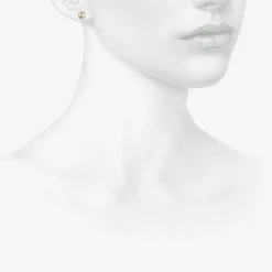 18k & square cabochon moonstone studs, 1.77ct