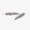 14k & tanzanite pussywillow earrings
