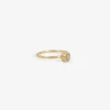 18k & tiny pale mauve star sapphire ring, .6ct
