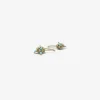 14k & turquoise small raspberry earrings