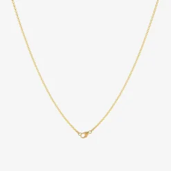 18k & waxing disco moon sliver diamond pendant, .51ct