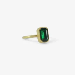 18k & zambian emerald ring, 2.21ct