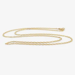 14k adjustable fine chain