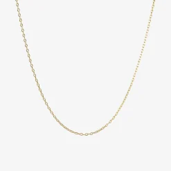 14k adjustable fine chain