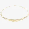18k daisy necklace