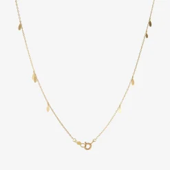 18k daisy necklace