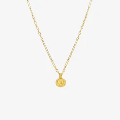 22k empress pendant