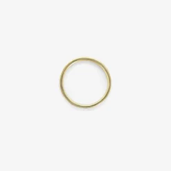 18k engraved band