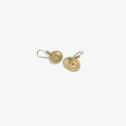 10k eye earrings