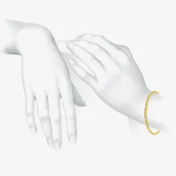 18k fairy chain bracelet