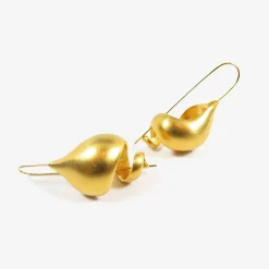 24k gold plated snail shells