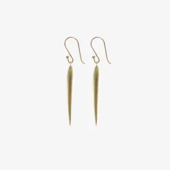 18k green gold plated large rice