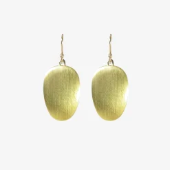 18k green gold plated large chips