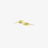 18k green gold plated pinecones