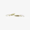 18k green gold plated small rice