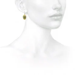 18k green gold plated small chips