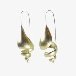 18k green gold plated turret shells