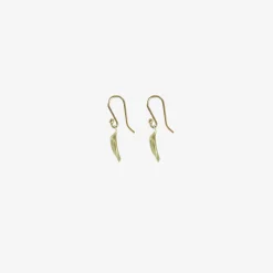 14k green gold stink bugs