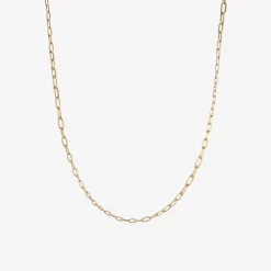 14k handmade random taper chain, 22