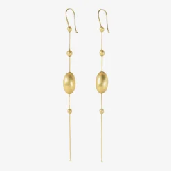 14k large extended egg chains