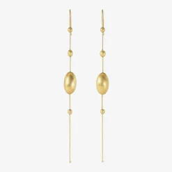 14k large extended egg chains
