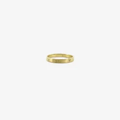 18k latin inscription band – “amor” – love