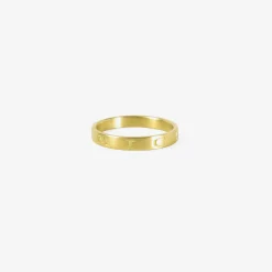 18k latin inscription band ‘amicitia’ – friendship