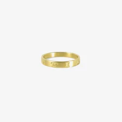 18k latin inscription band ‘amicitia’ – friendship
