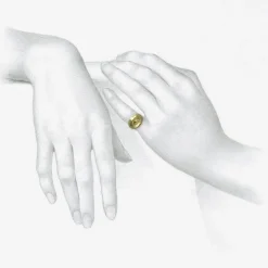 10k love token ring “nil nisi cruce” – nothing without suffering, size 6 1/2