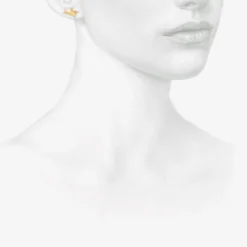 18k lovers studs