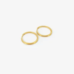 18k 16mm fairy hoops