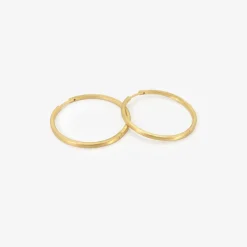 18k 24mm fairy hoops