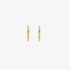 18k 16mm fairy hoops