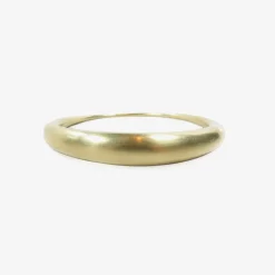 14k oval bangle
