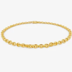 18k oversized signature chain necklace