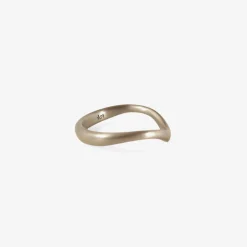 18k palladium shadow band