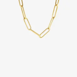 22k paperlink chain bracelet